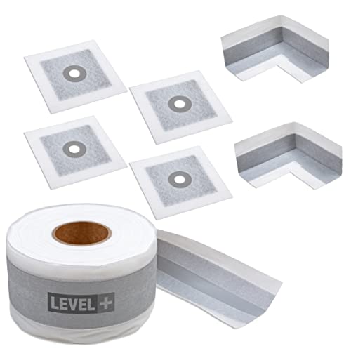 Juego de cinta de sellado, zona elástica, esquinas de densidad, manguitos de pared, sellado para interior exterior, baño, balcones set EZ6