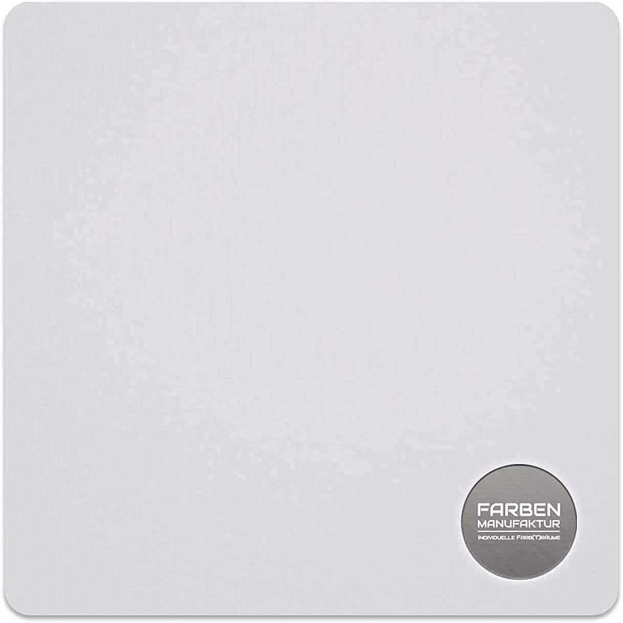 RED FOX Pintura de pared para interior (alta opacidad, sin disolventes, 1 capa opaca (2 L), color blanco crema