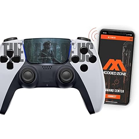 MODDEDZONE Last SMART Rapid Fire Custom Modded Controller compatible with PS5 all shooter games & more Cover