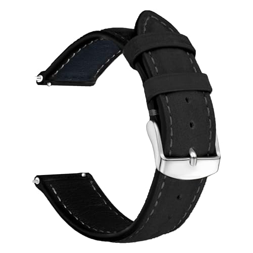 Image of ACM Watch Strap 22mm compatible with Beatxp Exact Smartwatch | Luxury Leather Belt Classic Band