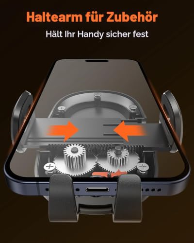 APPS2Car Handyhalterung Auto, 360° Saugnapf Windschutzscheibe & Armaturenbrett Handy Halter für Auto… – Ansicht 5