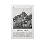 LZTEN Bergisch Gladbach Druck Schwarz und Weiß, Bergisch 