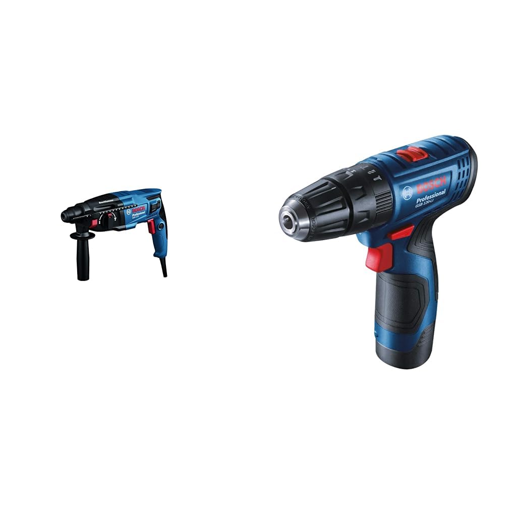 Bosch GBH 220 Corded Electric Rotary Hammer with SDS Plus, 720W, 2 J, 2.3 Kg, 3 Modes, For Concrete