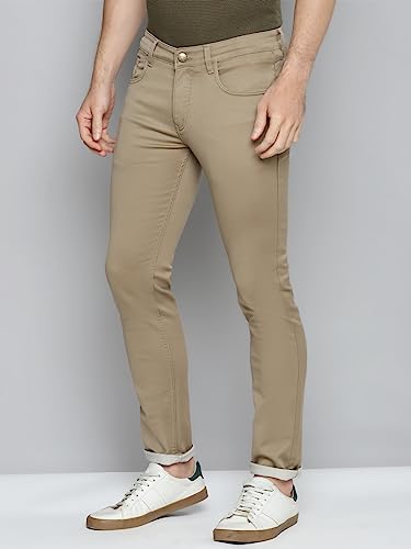 Image of Allen Cooper Regular Comfortable Mid Rise Denim Jeans for Men