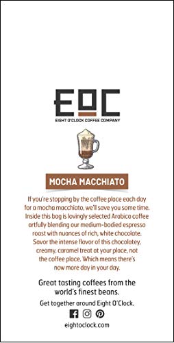 Eight O'clock Coffee Barista Blends Ground Coffee, Mocha Macchiato, 11 Ounce #TOP1