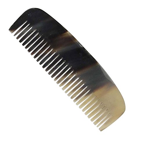 Natural Buffalo Horn Carved Medieval Renaissance Comb