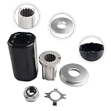 Montaggio diretto: questo kit per mozzo dell'elica MerCruiser per Alpha è progettato per adattarsi direttamente al mozzo dell'elica della tua barca, facile installazione e compatibilità.