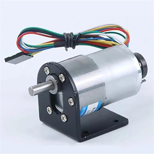 Micro moteur à engrenages CC 24V 12W de haute précision 37mm - 4