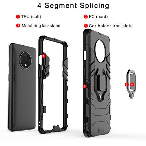 XIFAN Custodia per OnePlus 7T Nuovo [Robusto]