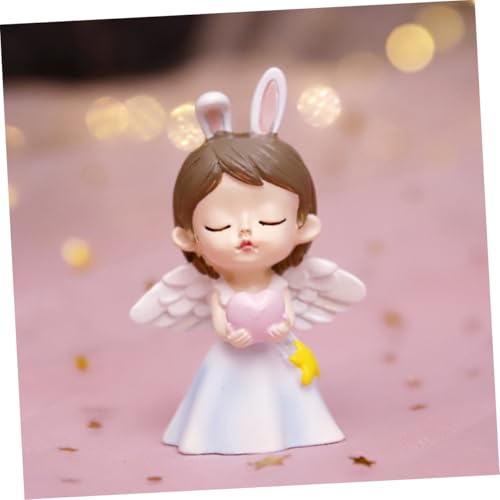 Lámpara de mesa decorativa corazón Beaupretty pequeña miniatura 6