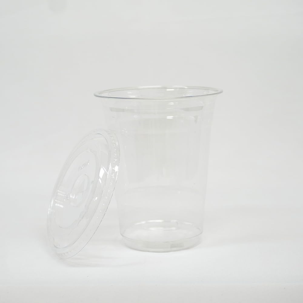 Amazon | サンナップ cuplid 98口径 プラカップ クリア 蓋セット480ml