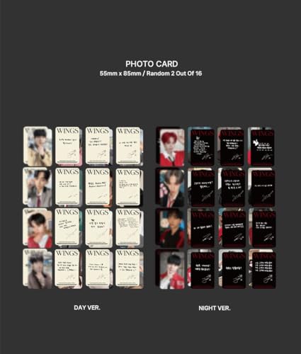 Album BXB CHAPTER 2 WINGS Set DAY NIGHT Solution Collection K-POP - 7