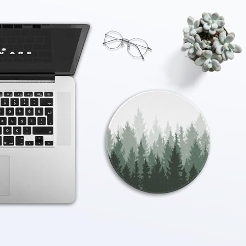 Tapis de bureau rond antidérapant pour protéger votre table - 3