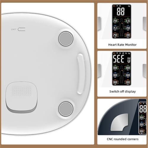 Báscula Digital Ultra Precisión para Baño Negra miniatura 6
