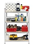 Pro&Basics Schwerlastregal 160x90x50 Metallregal Kellerregal 100KG Fachlast