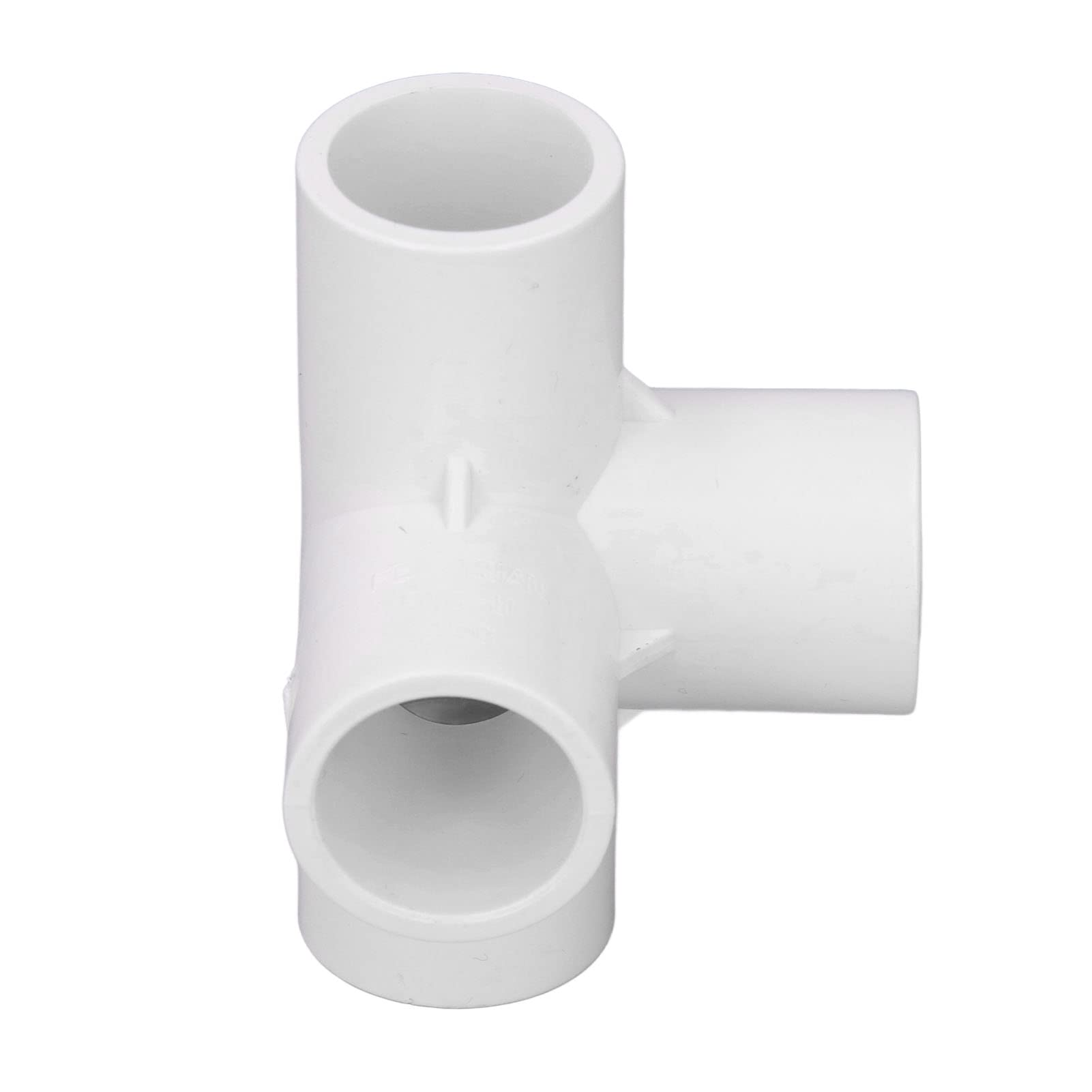 Liaeyis 20 Raccordi PVC A 3 Vie 1/2 Pollice - Gomiti Angolari Per Tubi Da 13mm - SCH40 - Per Serra, Mobili Fai Da Te, Tende - Bianco