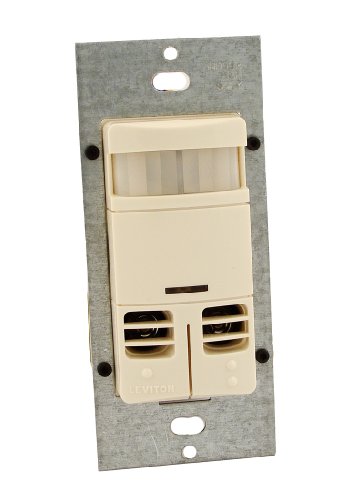 Sensor multitecnología Leviton OSSMD-GDT para oficinas y salones