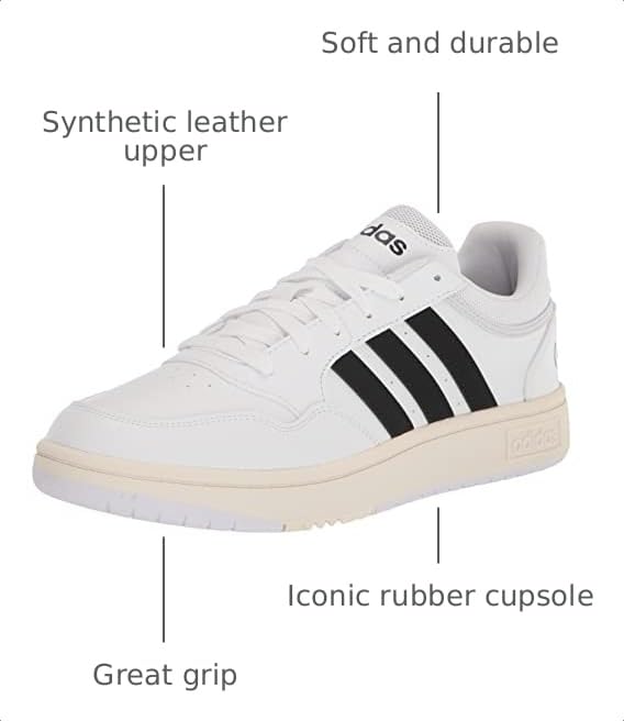 Image of adidas Unisex -Adult Hoops 3.0