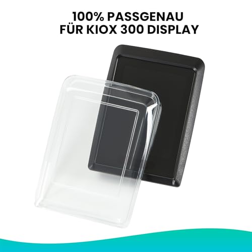 Besudo Schutzhülle passend für Bosch Kiox 300 Display - Transparenter Displayschutz für Kiox 300 gegen Wasser, Staub&Kratzer - Schutz Cover Fahrradcomputer Hülle - E-Bike Zubehör