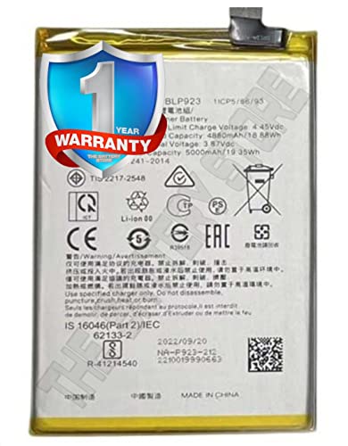 Image of Original BLP923 Battery for Oppo A97(5G), A77 5G Battery with 1 Year Warranty ****(J00260)