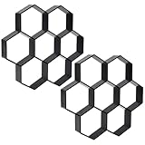Conception de forme hexagonale unique:nos moules à béton en plastique hexagonaux sont fabriqués avec précision avec une largeur de 280mm et une longueur de 292mm. Cette conception géométriquement équilibrée est parfaite pour créer de superbes allées à motifs en nid d'abeille ou des bordures de jardin artistiques. la forme à six côtés assure un emboîtement serré, fournir des installations extérieures stables.