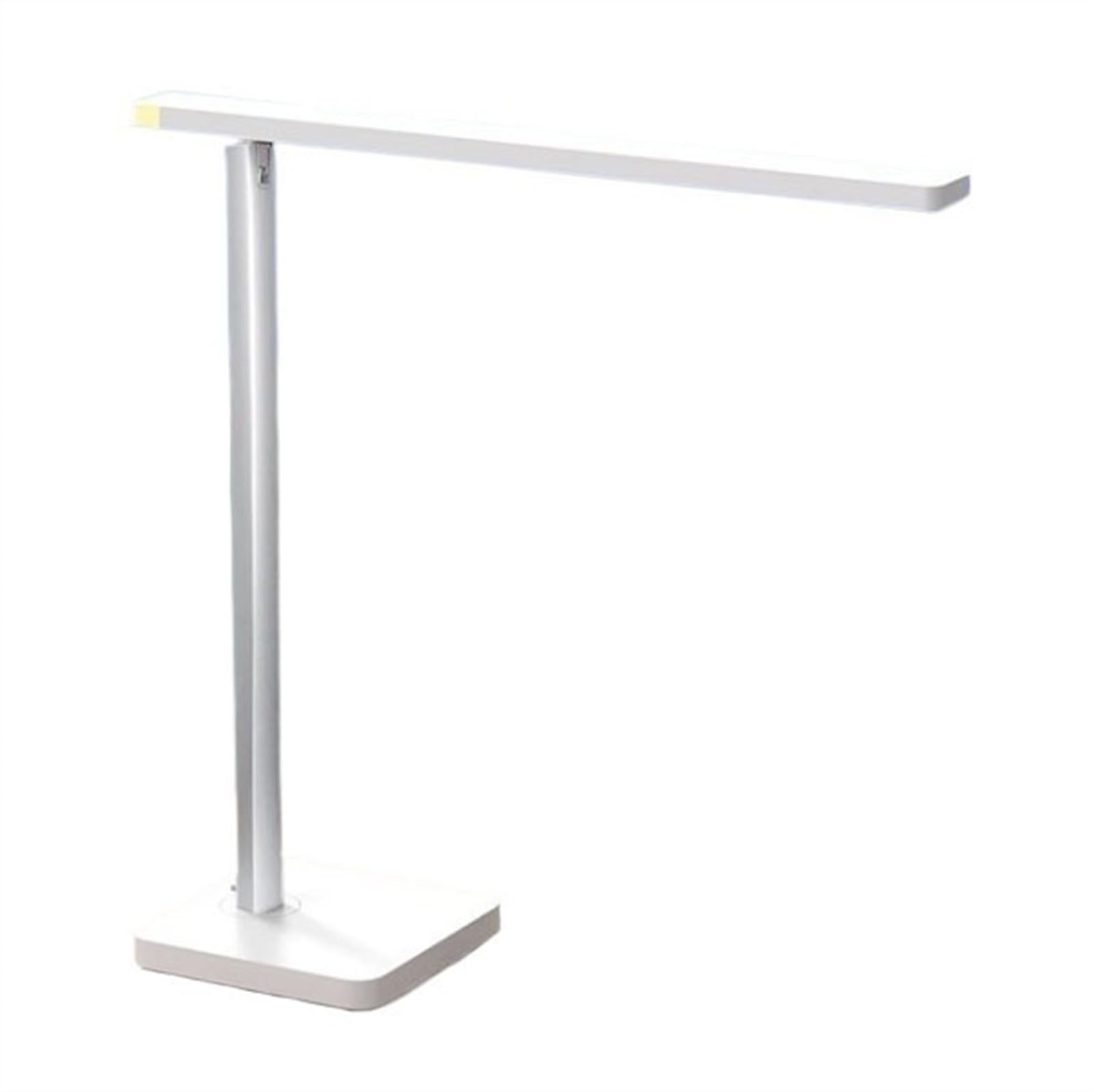 Lampa do nauki Lampa biurkowa LED z lampką nocną, ściemniana lampka na biurko do ochrony oczu 4000 K, z płynnym przyciemnianiem, sterowaniem dotykowym, automatycznym timerem (biały), 12 W Lampy biurko
