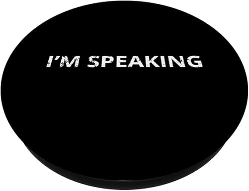 Miniatura 2 de I'm Speaking Biden Harris Debate 2020 PopSockets PopGrip Agarre intercambiable para teléfonos y tabletas