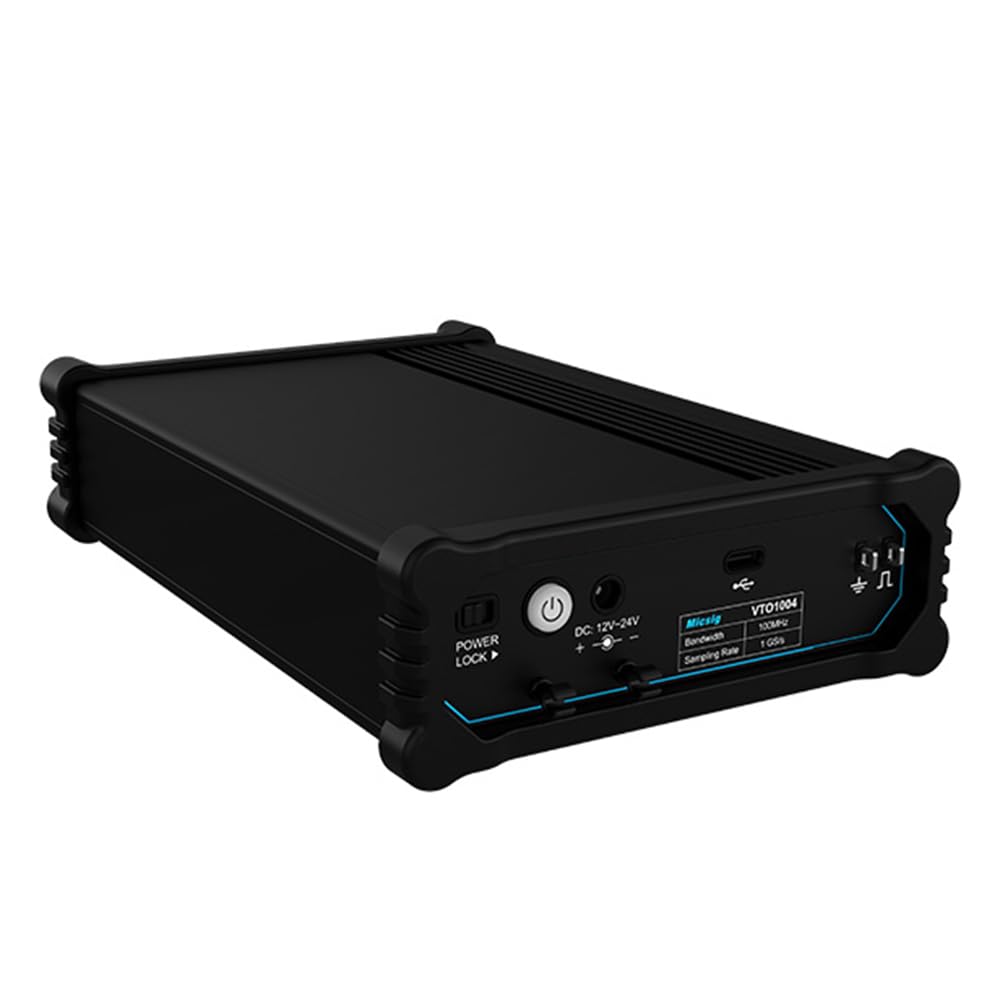 Osciloscopio, Osciloscopio portátil VATO2004 de 4 canales, alcance automotriz profesional 200MHz