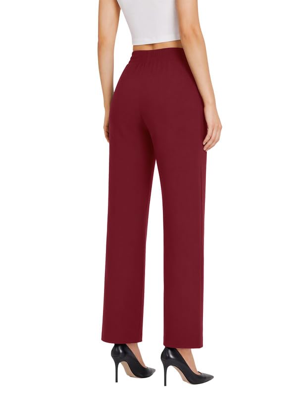JEKAOYI Womens Stretchy Dress Pants High Waist Work Trousers Pockets - image 2