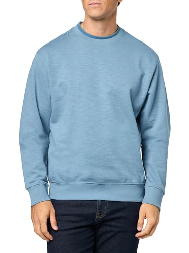 BOSS Men's Slub Yarn Single Jersey Sweatshirt