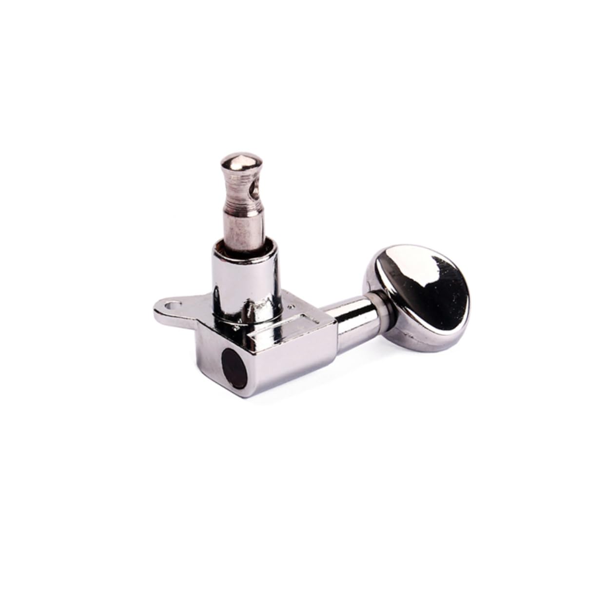 Toddmomy Guitar Tuning Pegs Machine Heads Chrome Color Durable Tuners for Electric Acoustic Guitars with Washers Screws Style