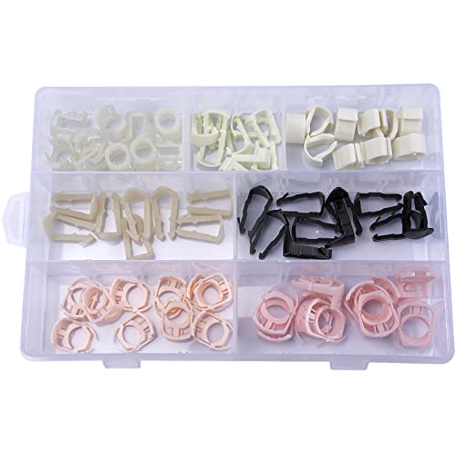 Oautoo 70Pcs Fuel Line Retainer Clip Assortment For Ford Gm #TOP4