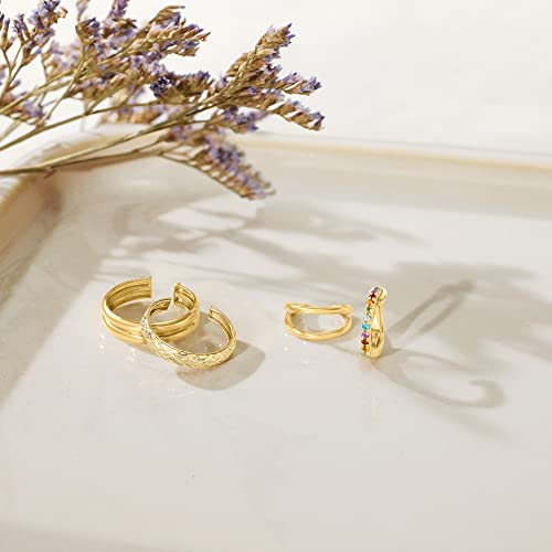 Rs Pure By Ross-Simons 14Kt Yellow Gold Single Ear Cuff #TOP4