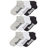 bench herren hosen sportive Kurzsocken mit großem Bench-Logo, angenehme Bündchen, die nicht einschneiden