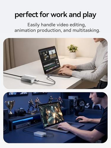 Image of ACASIS USB4 to10gb ethernet Adapter High-Speed USB C to Ethernet Adapter OnlyCompatibleThunderbolt3 /4 /5 /USB4 Aluminum Housing10gb ethernet Adapter Supports10 /5 /2.5 /1Gbps /100Mb /s for Mac /Windows /Linux