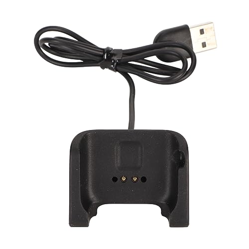 Smartwatch Charging Cable Cradle with USB 5V 300mA Charger Dock Stand Cradle, Black, Compatible forBip A1608, Safe Charging