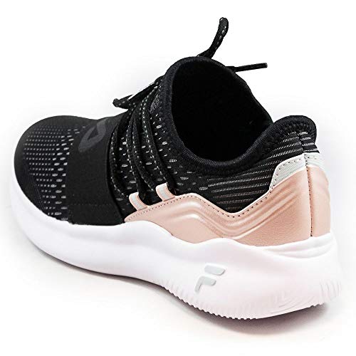 Tênis Trend, Fila, Feminino, Preto/Rosa Queimado/Gelo, 35
