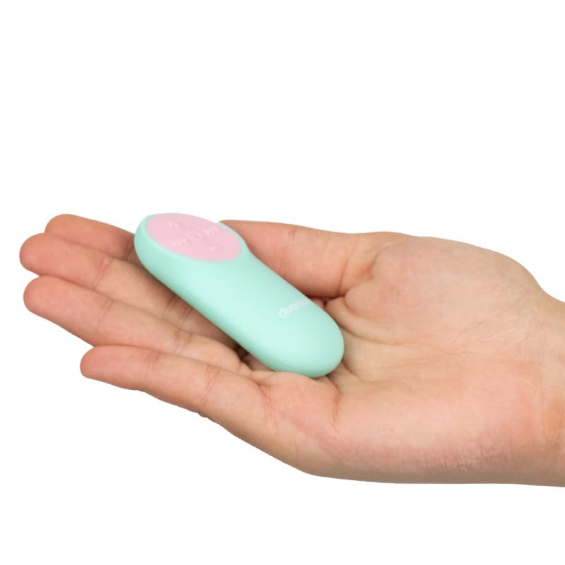 Ness, Arnés Sexual Vibrador, Recargable USB, 7 modos de vibración, Silicona y ABS (Aqua)