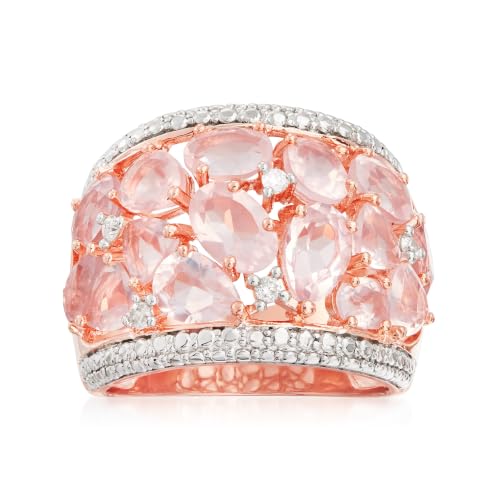 Ross-Simons 5.95 ct. t.w. Rose Quartz...