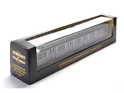 OPO 10 - Train 1/87 Ho SNCF Self-propelled ZRB-25101 - INTERMEDIATE TRAILER RAME Z-5100 (008), Silver, Medium - Image 2