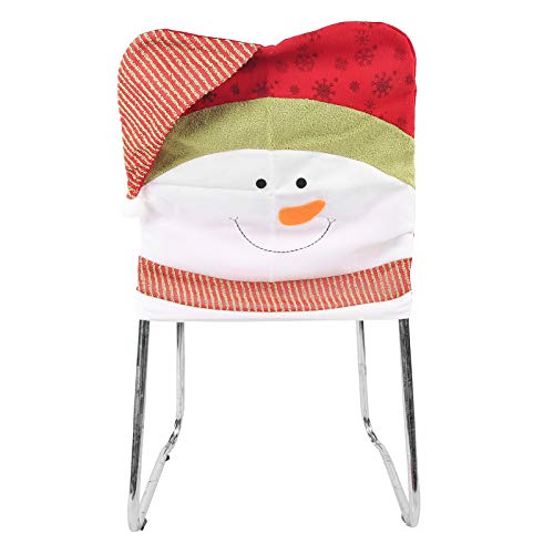 Xmas Chair eco-vriendelijke stoel achterkant eenvoudig te installeren kerst decor voor eettafel set home party kerst… - Afbeelding 6