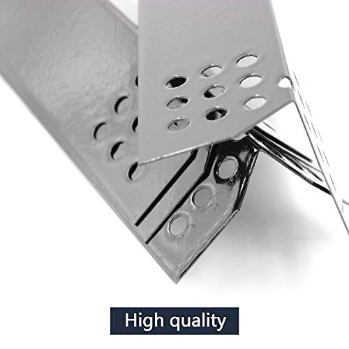 Hongso Ppg371 (4-Pack) Porcelain Steel Heat Plate, Heat Shield, Heat Tent, Burner Cover, Vaporizor Bar Replacement For Grill Master 720-0697, 720-0737, Nexgrill 720-0830H, 720-0783E Gas Grill Models #TOP2