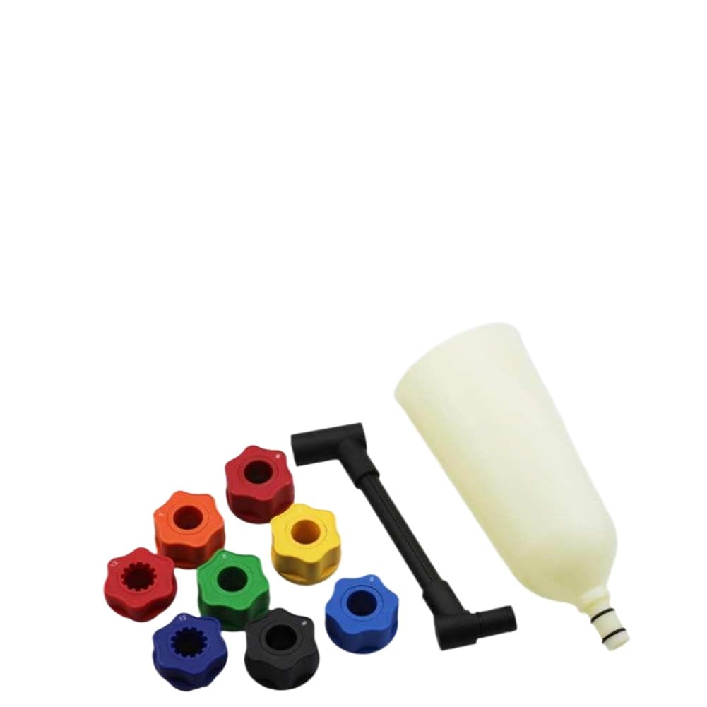 Juego de embudo de aceite, extensión Flexible, reemplaza pieza, reparación de automóviles portátil