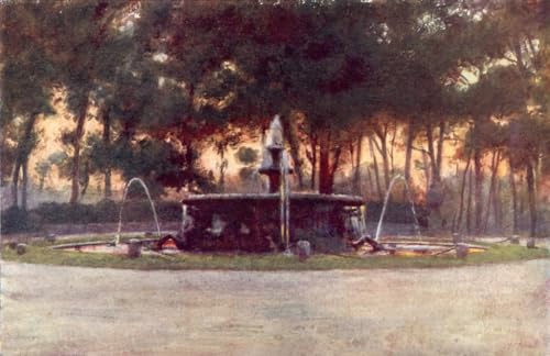 Impresión Imagen de la Fuente del Caballito de Mar Lienzo Decorativo de Alta Definición