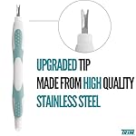 Trim Cuticle Pusher and Remover - Dual-Ended Cuticle Trimmer Tool for Manicures and Pedicures – Ergonomic Design with Non-Slip Grip – Nail Care Essential - Image 4