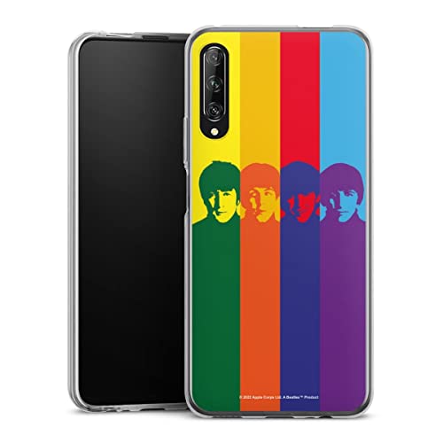 DeinDesign Coque Slim Compatible avec Huawei P Smart Pro Coque Ultra Fine Coque en Silicone Ultra Fine Arc-en-Ciel The Beatles Bande - Les Beatles, Paul McCartney, John Lennon, RIngo Starr, George Harrison DeinDesign Coque Slim Compatible avec Huawei P Smart Pro Coque Ultra Fine Coque en Silicone Ultra Fine Arc-en-Ciel The Beatles Bande