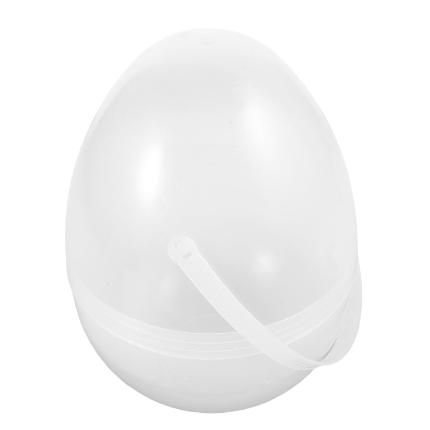 OUNONA Easter Gachapon Portable Storage Box Fillable Easter Egg Ornament 20cm Hollow Ball Decor