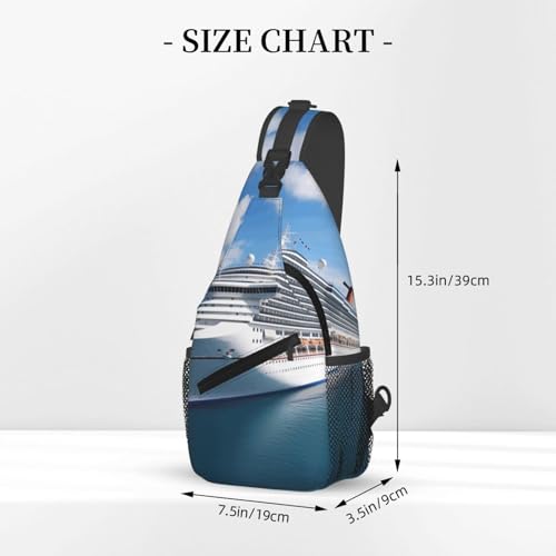Bolso cruzado tipo mochila para senderismo y viajes miniatura 2
