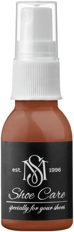 Nutritive Leather Spray - NCS S 5040-Y70R Barn Red Brown - Deep Conditioning & Shoe Color Restoration for Smooth Leather by MAVI STEP - 1.70 fl oz / 50 ml