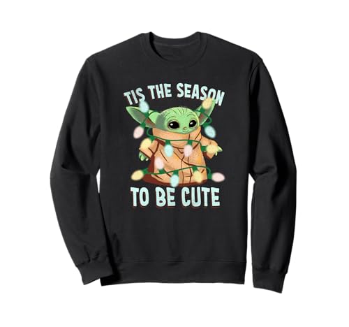 Sweatshirt Star Wars Grogu de Noël fini les pulls inconfortables